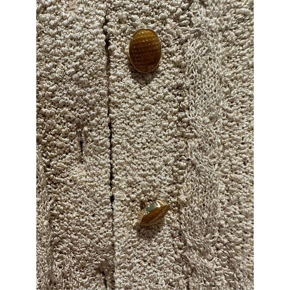 Gorgeous St. John Wool Blend cardigan and tank top set, size four - Picture 2 of 12